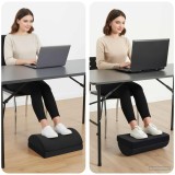 vidaXL Perne pentru suportul picioarelor Simplu Negru 44 x 29 x 17 cm 42020246