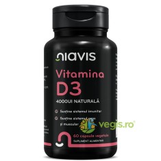 Vitamina D3 Naturala 4000ui 60cps