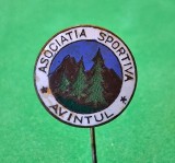 Insigna (veche) fotbal - AS "AVANTUL"