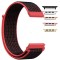 Curea material textil, compatibila cu Apple Watch 9|8|7|6|5|4|3|2|1 Series, 49mm|45mm|44mm|42mm, Barn Red