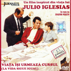 DVD Film: Viata isi urmeaza cursul ( povestea lui Julio Iglesias )