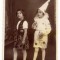 AD 1670 C.P.VECHE -COPII IN TINUTA DE EPOCA-1933 GALATI -LUCA MELANIA- CELESTINA