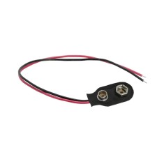 Conector baterie 9V 110mm pe fir