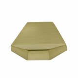 Buton pentru mobila, metalic, bronz auriu, M 880.05, 33 x 25 mm