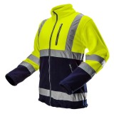 Jacheta fleece reflectorizanta NEO XL