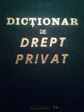 Dumitru Radescu - Dictionar de drept privat (Editia: 1997)