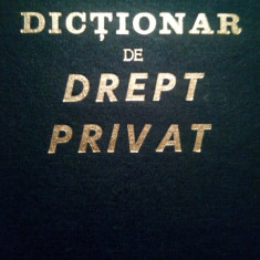 Dumitru Radescu - Dictionar de drept privat (1997)