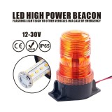 Cumpara ieftin Girofar Stroboscopic LED SMD 12-30V Portocaliu - Camioane, Utilaje, Tractoare, Remorci - Avertizare Prioritara