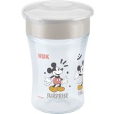 Cana NUK Magic Disney Minnie Mouse 10255623, 8 luni+, 230 ml, gri