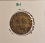 346 Vietnam South Vietnam 10 Dong 1974, KM#13, Asia