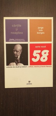 CARTILE SI NOAPTEA - JORGE LUIS BORGES foto