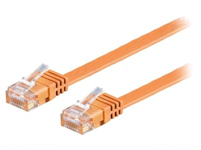 Patch Cord U/UTP Cat6 Cu PVC Portocaliu 1,5m foto