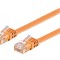 Patch Cord U/UTP Cat6 Cu PVC Portocaliu 1,5m
