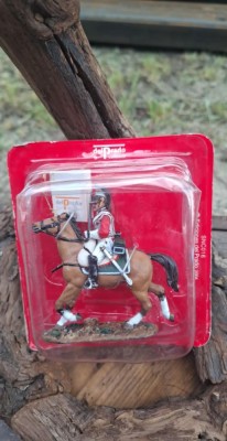 Calaret din plumb - Trooper Coraceros Espanoles - 1810 1:32 foto