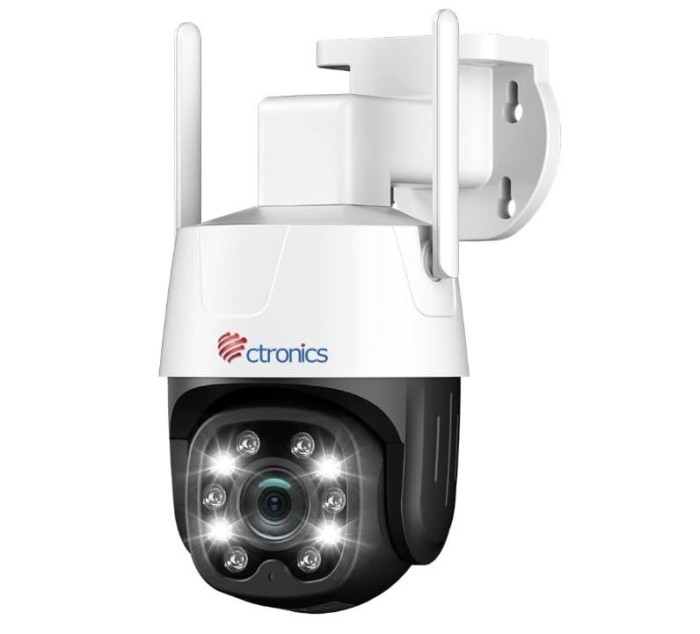 Camera de supraveghere exterioara Ctronics 3G 4G LTE, vedere nocturna, detectare umana - RESIGILAT