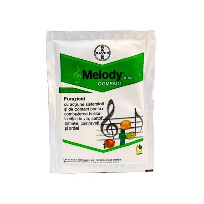 Melody Compact 49WG 20 gr fungicid sistemic si de contact, Bayer, mana (vita de vie) foto