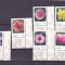 ROMANIA 2020 - FLORI,SERIE COMPLETA CU TABS, MNH - LP 2267
