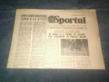 ZIARUL SPORTUL 5 IULIE 1982 PREZENTARE ECHIPA SPORTUL STUDENTESC