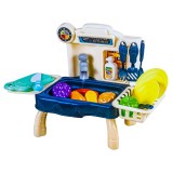 Play set bucatarie, cu baterii, 36 piese, 40.5x21.5x28 cm, China