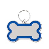Medalion Os Caini Pisici Ropet, 3cm, Albastru - Identificare Animal de Companie