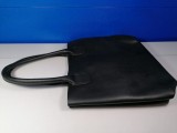 Geanta dama imitatie piele, negru , 36 x 28 cm , nou, Asemanator piele, Medie