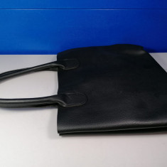 Geanta dama imitatie piele, negru , 36 x 28 cm , nou