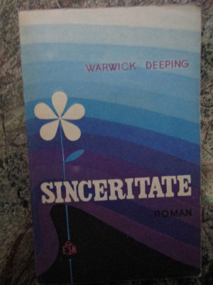 Sinceritate - Warwick Deeping foto