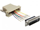 Adaptor D-Sub 25 pini la RJ45 T - M, Delock 65433