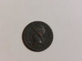 Un centime francaise 1848 a, franta moneda, Europa