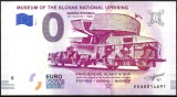 !!! 0 EURO SOUVENIR - SLOVACIA , MUZEUL INSURECTIEI SLOVACE 1944 - 2018.2 - UNC // NU TRIMIT PRIN CURIER