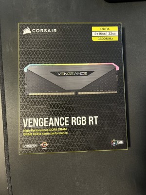 Memorie Corsair DDR4 2x16 (32Gb) Vengeance RGB RT CMN32GX4m2z3600c16 foto