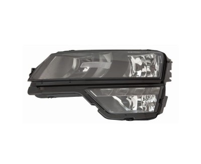 Far Skoda Karoq, 08.2017-02.2022, montare fata, stanga, fara proiectoare; cu lumini de zi tip LED; H7+H7+LED+PWY24W+W5W; electric; fara modul LED; ha foto