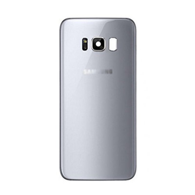 Capac Original Samsung Galaxy S8 Plus G955 Silver cu Geam Camera (SH) foto