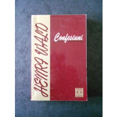 HENRI WALD - CONFESIUNI