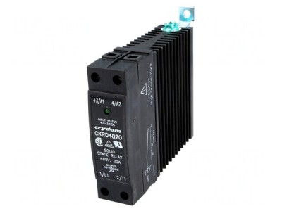 Releu Semiconductor 20A 1-Fazat 4-32VDC 48-530VAC foto