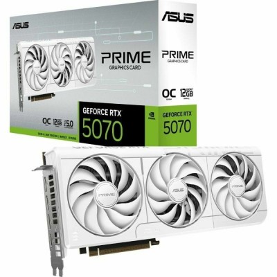 Placă Grafică Asus Prime GeForce RTX 5070 White OC Edition foto