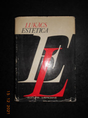 GEORG LUKACS - ESTETICA volumul 2 (1974, editie cartonata) foto