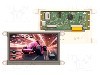 Afisaj TFT, grafic, matrice IPS, rezolutie 800x480, 4,3", 4...6V, 4D Systems - GEN4-RP2350-43T