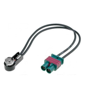 Adaptor antena Fakra mufa x2 - ISO mufa in unghi ZRS-2F-ISO 4CARMEDIA foto