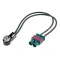 Adaptor antena Fakra mufa x2 - ISO mufa in unghi ZRS-2F-ISO 4CARMEDIA