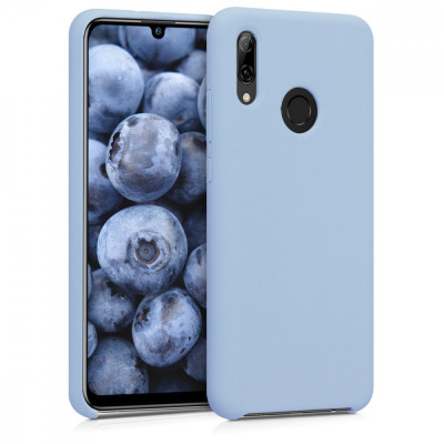 Husa pentru Huawei P Smart (2019), Silicon, Albastru, 47824.58 foto