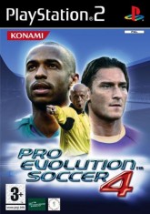 Joc PS2 PES 4 Pro Evolution Soccer 4 - PlayStation 2 de colectie retro PAL