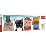 Puzzle Trefl 500 Panorama O Echipa Fluffy, TREFL 500P