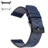 Curea piele naturala, compatibila Samsung Galaxy Watch Ultra, Blue