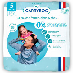 Scutece ECO hipoalergenice 12-25kg, marimea 5 Carryboo