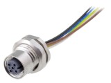 Soclu M12 5 PIN mamă cu cablu 0,5m