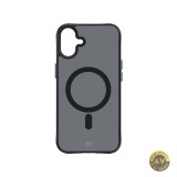Husa MagSafe pentru Apple iPhone 16 Plus 3MK Smoke MagCase Neagra