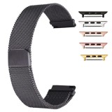 Curea tip Milanese Loop, compatibila Apple Watch 10, 42mm, Black, Size S