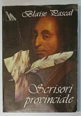 SCRISORI PROVINCIALE de BLAISE PASCAL , 1998 foto