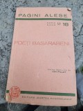 POETI BASARABENI, CULEGERE DE ION PILLAT